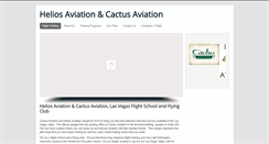Desktop Screenshot of heliosaviation.com